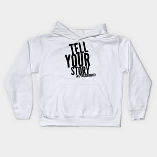 Tell Your Story Me Too Kids Hoodie